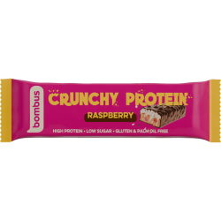 Μπάρα Πρωτεΐνης Crunchy με Σμέουρο 50g Bombus